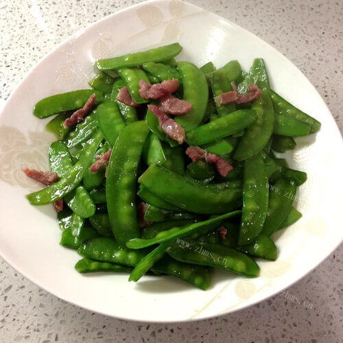 好吃的火腿芥蓝菜