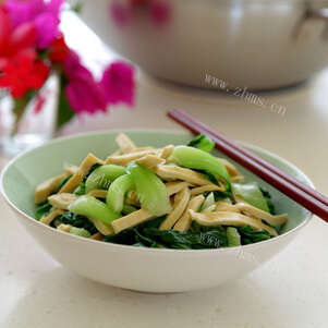 可口青菜豆腐干