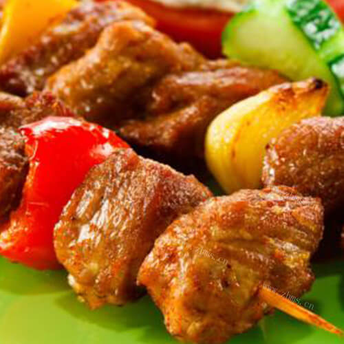 诱惑味蕾的烤肉串