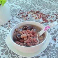 养颜的红豆薏仁汤的做法图解七