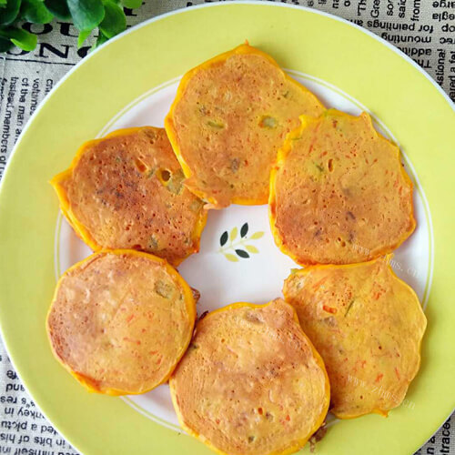 香酥紫苏香葱小煎饼