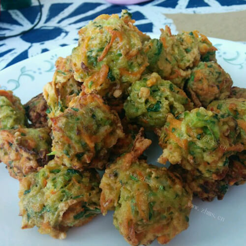 好吃的香菜胡萝卜丸子