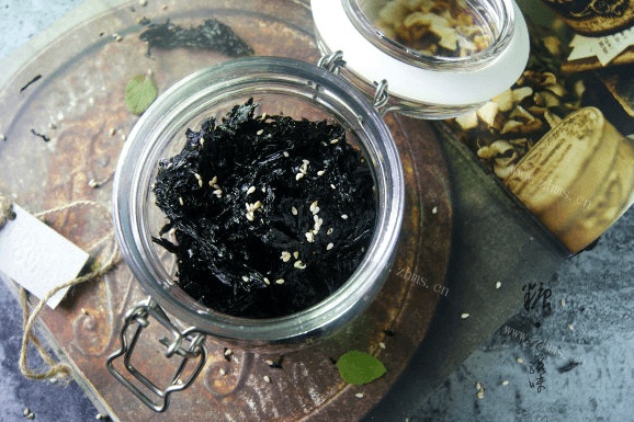 自制电饭煲烤紫菜片做法图解1)