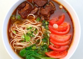 好吃的蕃茄牛肉面做法图解1)
