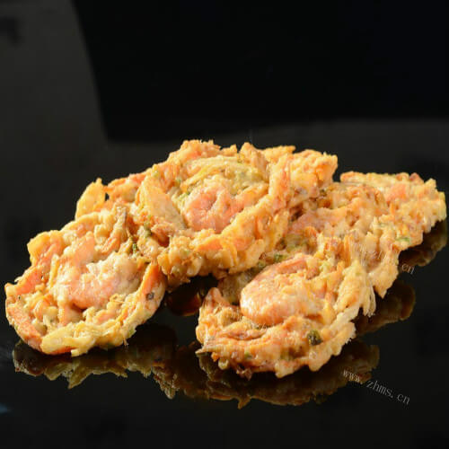 甜蜜的炸虾饼干