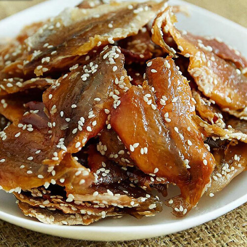 家常香辣烤小黄鱼