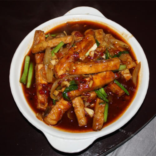 咸香的徽州毛豆腐