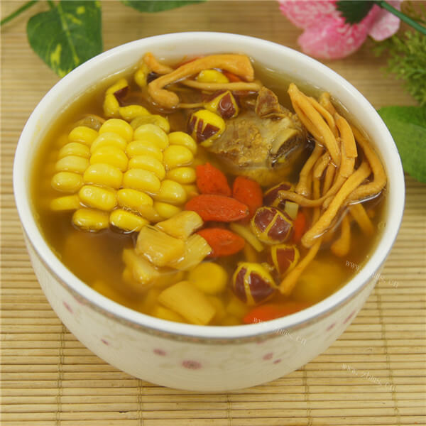 灵芝虫草花猪骨汤