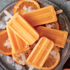 美味柳橙酸奶冰棒