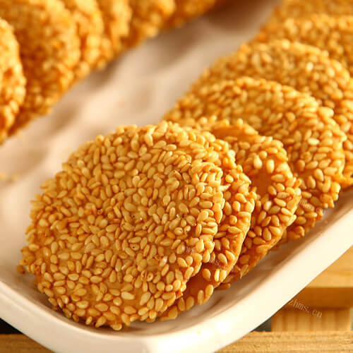 美味芝麻薄饼