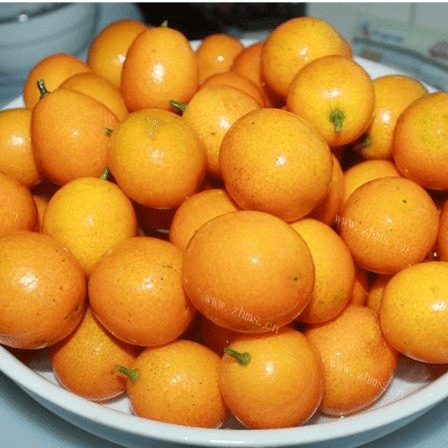 自制的金桔蜜饯做法图解1)