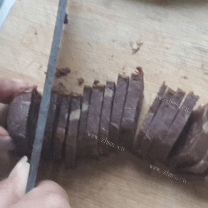 香脆的巧克力杏仁饼干做法图解15)
