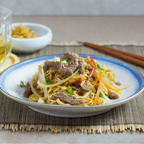 炒方便面