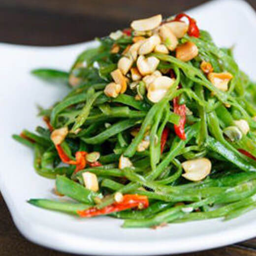 美味的花生炒扁豆丝
