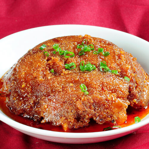 美味的蒸肉粉