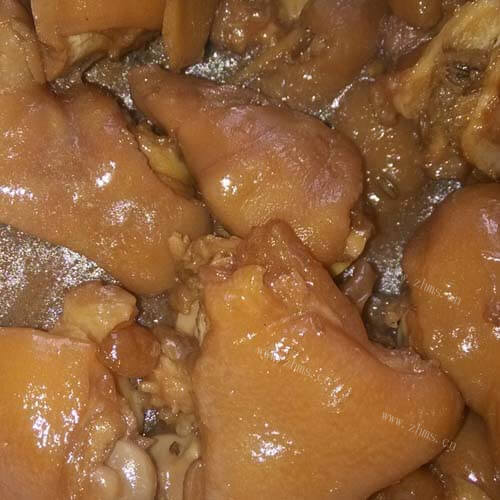 美味酱猪蹄的做法做法图解5)
