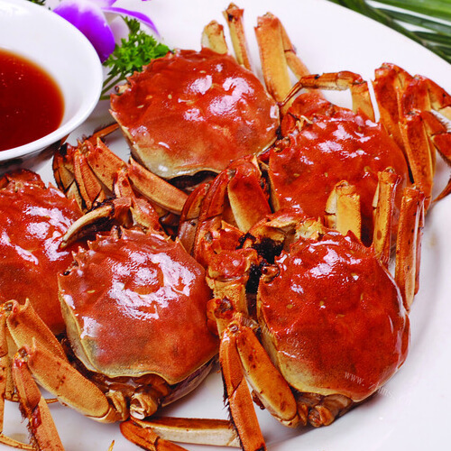 美味干煎大闸蟹