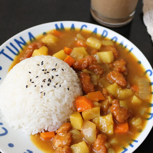 咖喱鸡饭