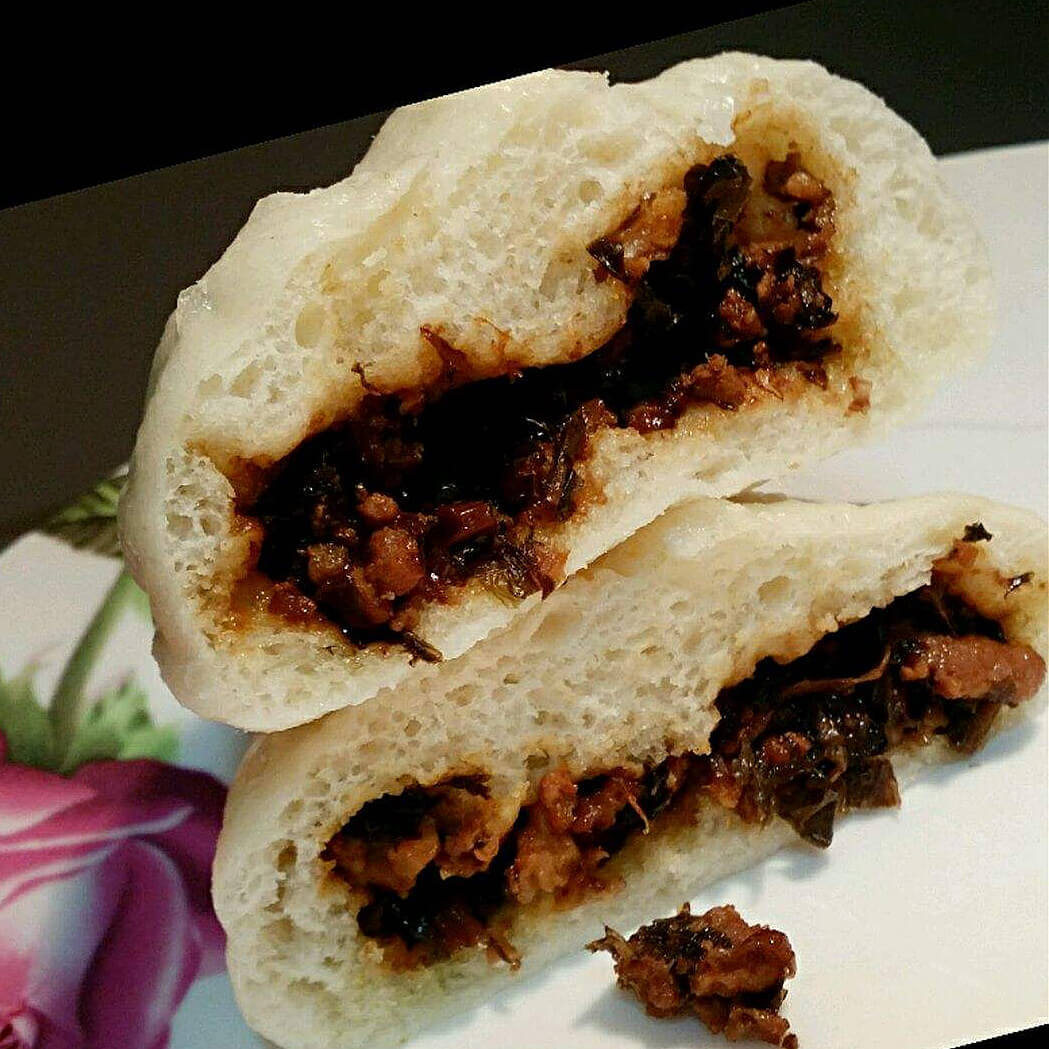 开胃生津的绍兴梅干菜肉包子