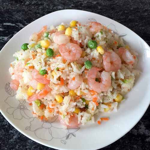 虾仁炒饭