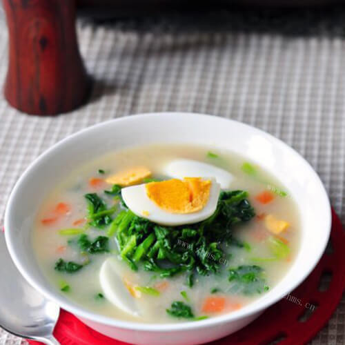 菠菜鸡蛋汤
