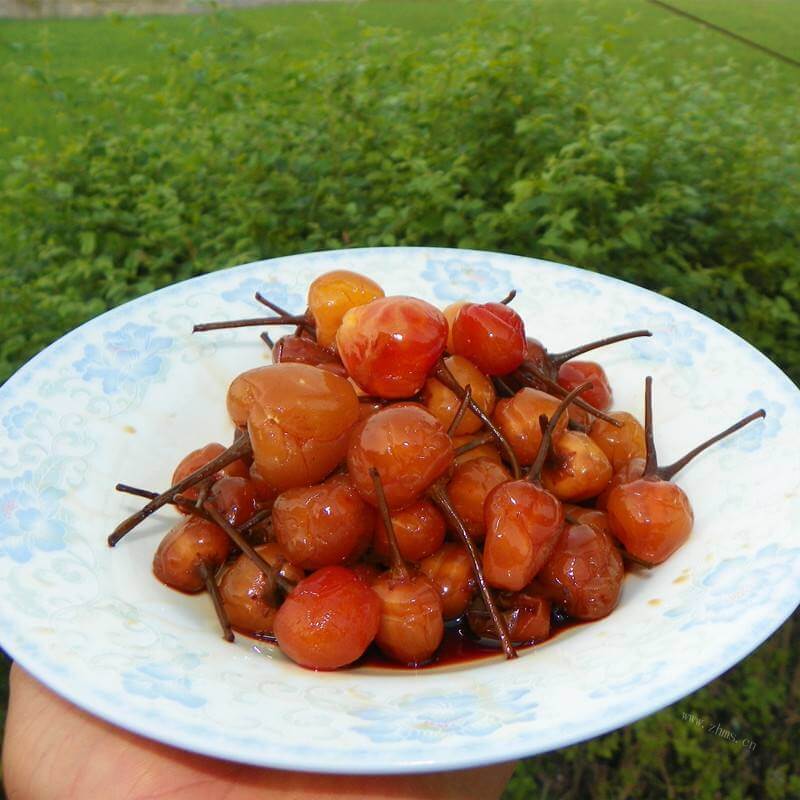 美味酱泡七彩椒