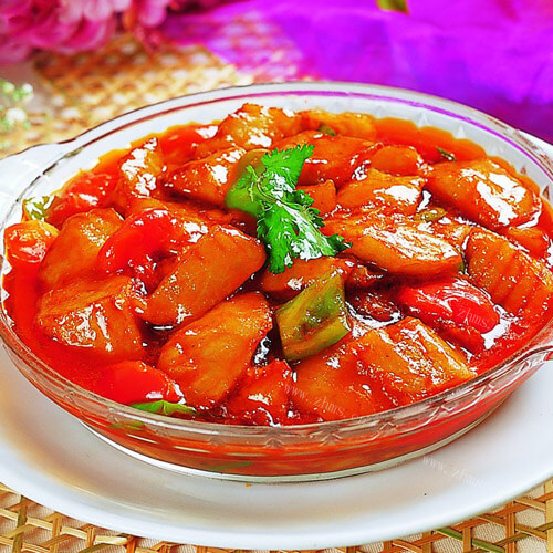 美味茄子炖肉