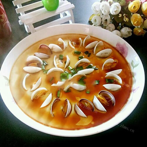 可口的蛤蜊炖蛋