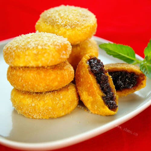 美味的风味南瓜饼