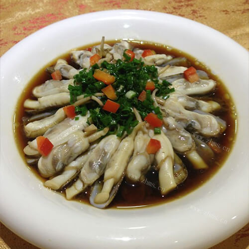 美味的油葱蛏子