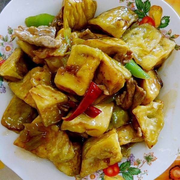 好吃的硬烧茄子