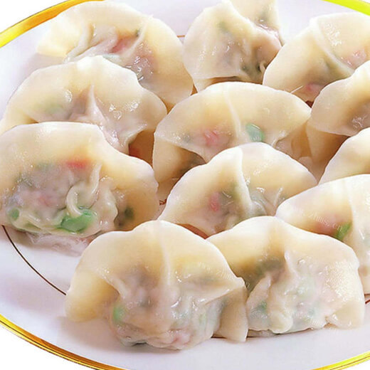 鲜甜韭黄三鲜馅饺子