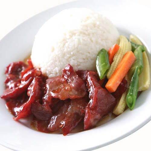 香糯的腊肉饭