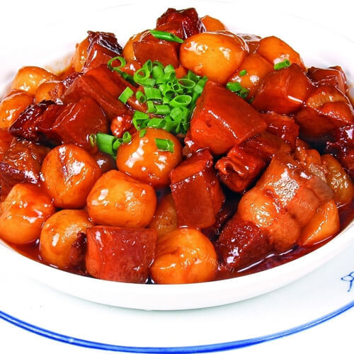 红烧土豆丸子