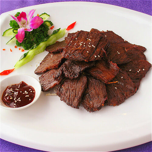 汉族小吃手撕牛肉