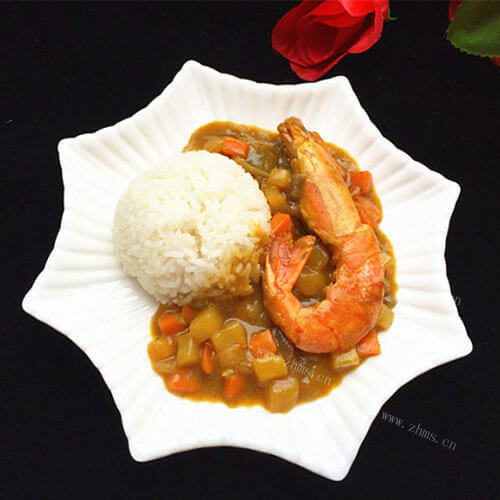 经典红虾咖喱饭