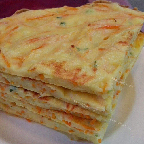 家常土豆山药鸡蛋饼