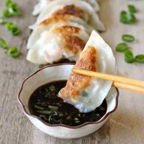 好吃的羊肉煎饺