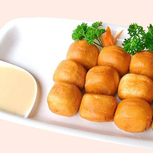 休闲炸小馒头