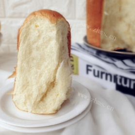 创意版面包机版香橙面包