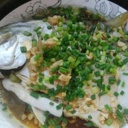 家常菜清蒸鲳鱼