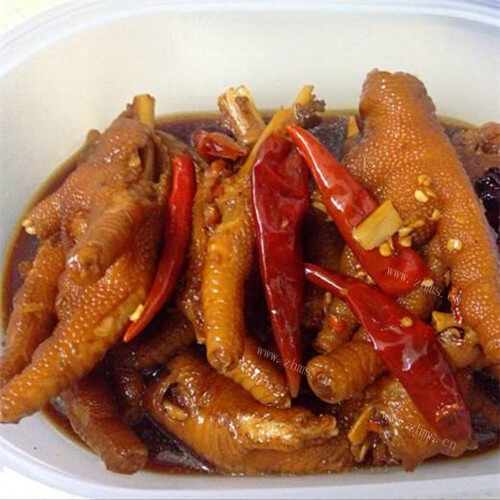 卤鸡爪