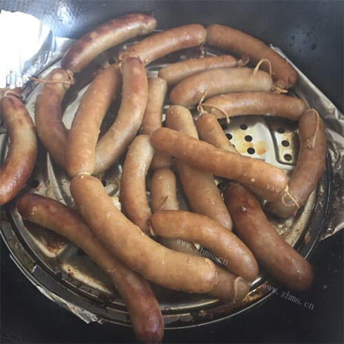 可口的熏肠