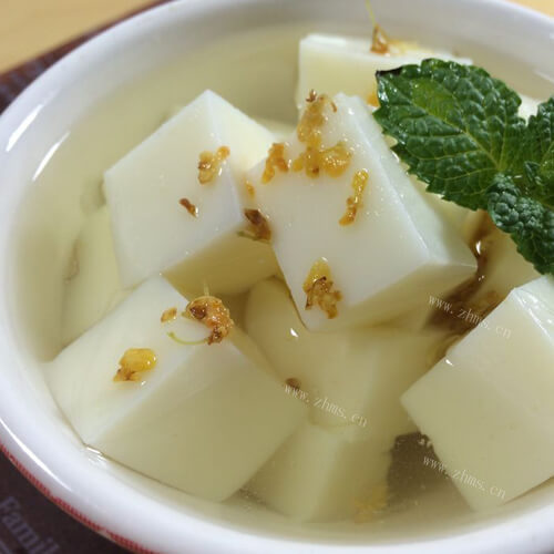 可口的杏仁豆腐