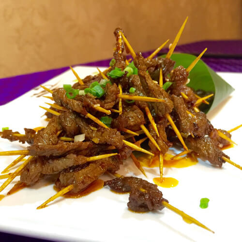 牙签牛肉
