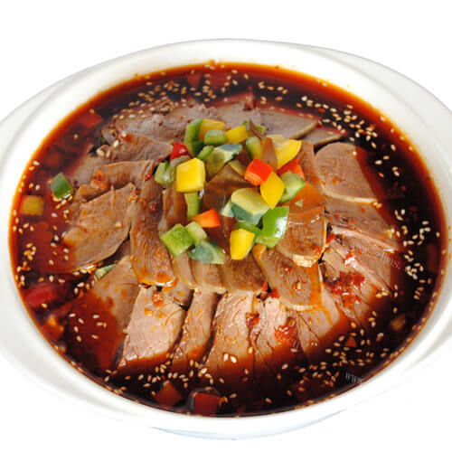 好吃的豆瓣酱蒸豆干瘦肉