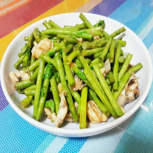 好吃的鹅蛋豇豆
