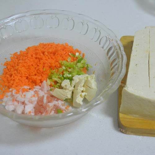 炸豆腐丸子做法图解1)