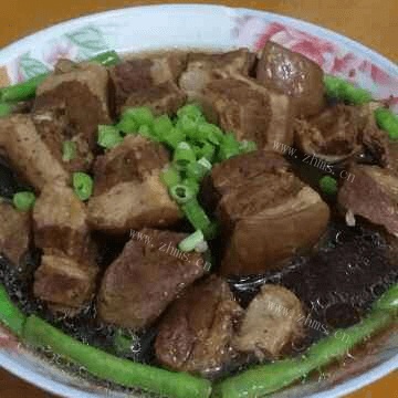 家常菜海带红烧肉