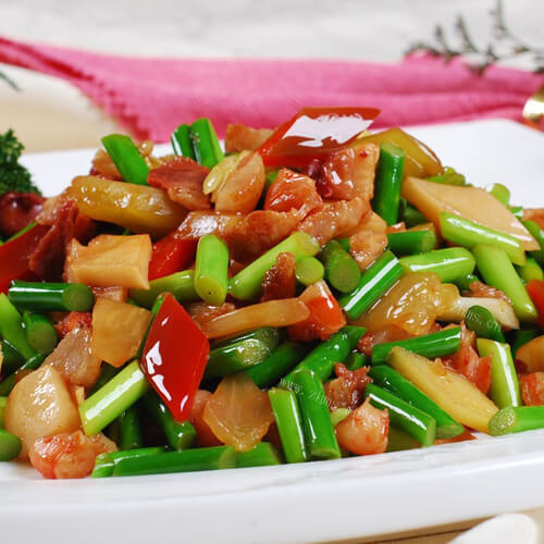 记忆中的炒肉丝